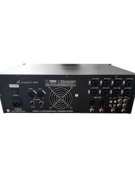 KR 8 MIXER RACKEABLE 8CH., FX K ACOUSTIC