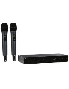 Sennheiser XSW 1-825 B Dual Sistema Inalámbrico de Mano
