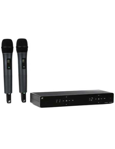 Sennheiser XSW 1-825 B Dual Sistema Inalámbrico de Mano