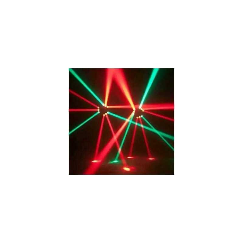 NUEVO LED TRI SPIDER 9X10W RGBW + LASER RG Big...