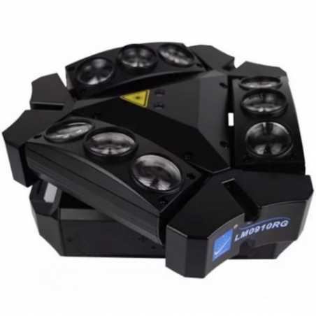 NUEVO LED TRI SPIDER 9X10W RGBW + LASER RG Big Dipper