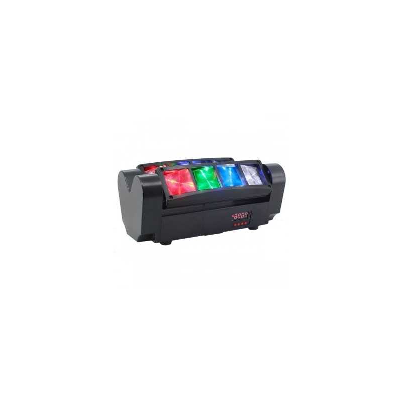 LED MINI SPIDER COLOR 8X3W RGBW Big Dippe