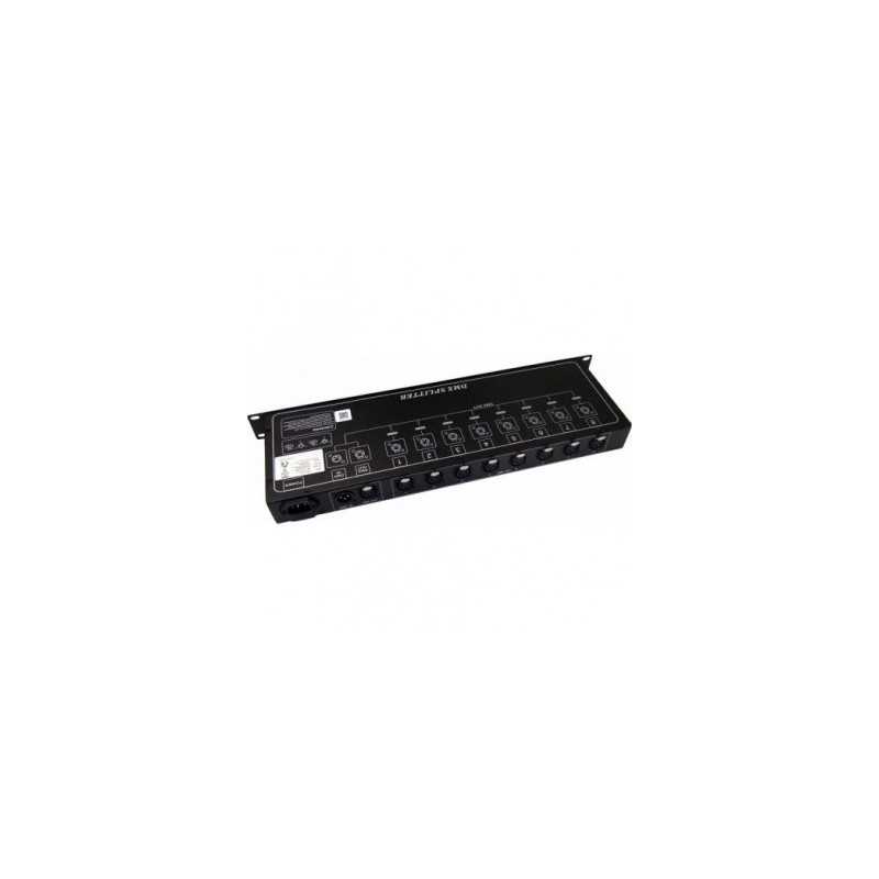 SPLITTER 8 SALIDAS DMX-512 WP-SP8