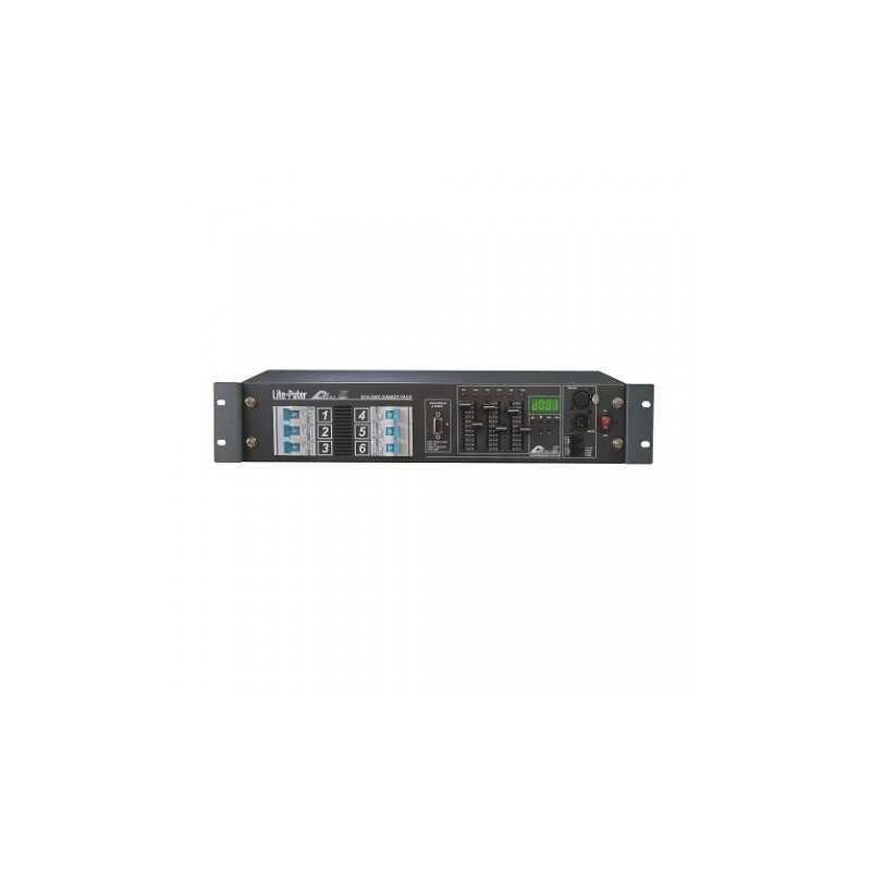 Dimmer Pack DMX de 6 ch de 20 A Lite Puter