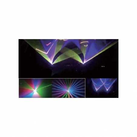 LASER GRAFICO MULTICOLOR 1W PURE LD, CON TARJETA SD