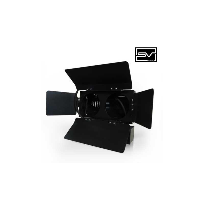 Blinder de 2 lamparas con Aletas Profesional SVPro