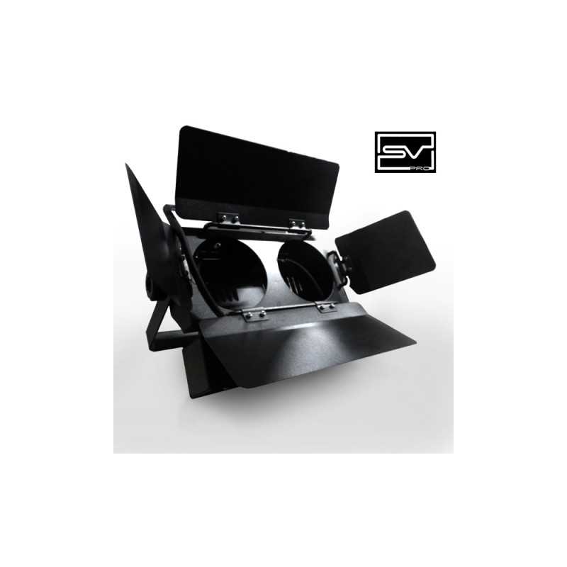 Blinder de 2 lamparas con Aletas Profesional SVPro