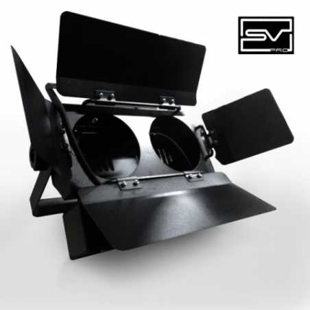 Blinder de 2 lamparas con Aletas Profesional SVPro
