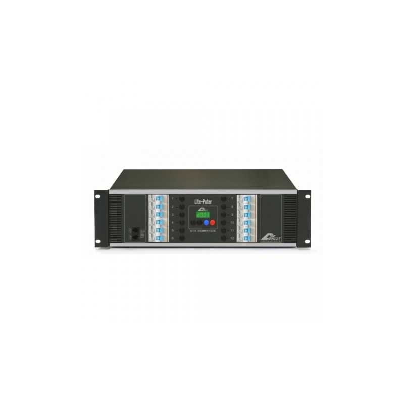 Dimmer Pack DMX de 12 ch de 20 A. Lite Puter