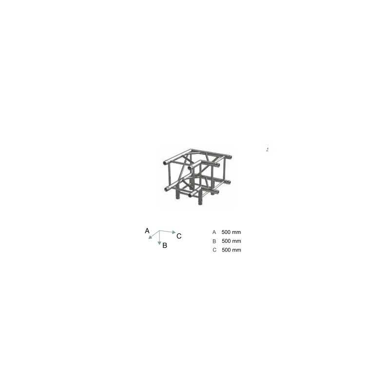 CONEXION TRUSS CUADRADO 90 GRADOS 290X290