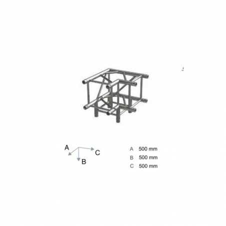 CONEXION TRUSS CUADRADO 90 GRADOS 290X290