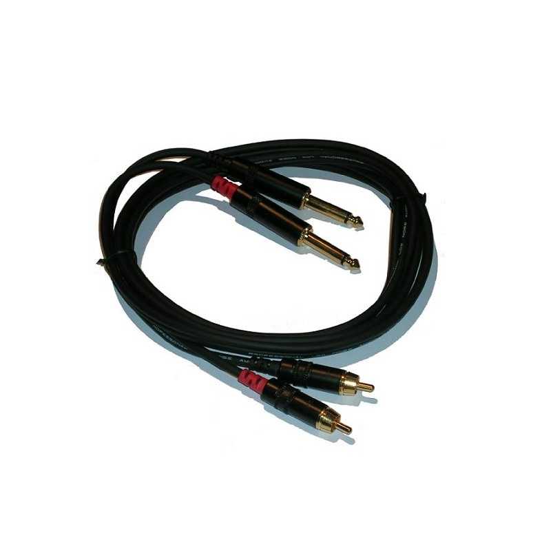 Cable stereo RCA-Plug 1.5mt NRA-0090-015