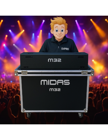 CASE MECANISMO NEUMÁTICO PARA CONSOLA MIDAS M32