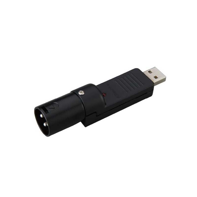 CONVERSOR USB A XLR MACHO 16BITS